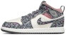 (Youth) Air Jordan 1 Mid SE 'Floral' FJ3452-001