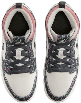 (Youth) Air Jordan 1 Mid SE 'Floral' FJ3452-001 Lookbook (Youth) Air Jordan 1 Mid SE 'Floral' FJ3452-001