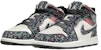 (Youth) Air Jordan 1 Mid SE 'Floral' FJ3452-001