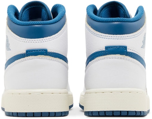 (Youth) Air Jordan 1 Mid SE 'Industrial Blue' FN7432-141 Details for (Youth) Air Jordan 1 Mid SE 'Industrial Blue' FN7432-141