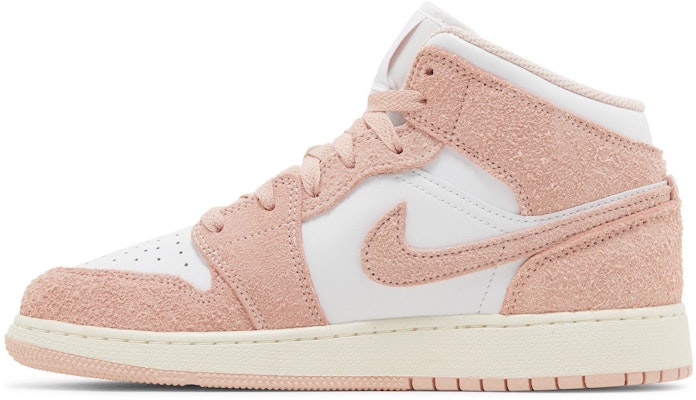 (JR) Air Jordan 1 Mid SE 'Legend Pink' Wanita FN7432-161 Lookbook (JR) Air Jordan 1 Mid SE 'Legend Pink' Wanita FN7432-161