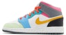 (JR) Air Jordan 1 Mid SE 'Pelbagai Warna' FN1190-100