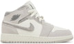 Buy (JR) Air Jordan 1 Mid SE 'Neutral Grey Sail' Lelaki Wanita Sneakers Retro FQ8088-002