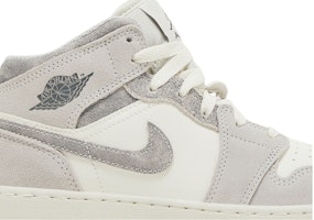 (青少年款) Air Jordan 1 Mid SE 'Neutral Grey Sail' FQ8088-002 Order (青少年款) Air Jordan 1 Mid SE 'Neutral Grey Sail' FQ8088-002