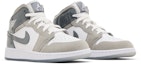 Cheap (Youth) Air Jordan 1 Mid SE 'Patent Cool Grey' HF3193-100