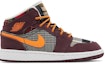 Buy (JR) Air Jordan 1 Mid SE 'Plaid' Kotak-kotak FD5460-608