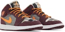 Cheap (JR) Air Jordan 1 Mid SE 'Plaid' Kotak-kotak FD5460-608
