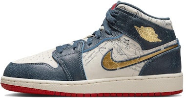 (Youth) Air Jordan 1 Mid SE 'Take Flight' FN1353-400 (Youth) Air Jordan 1 Mid SE 'Take Flight' FN1353-400