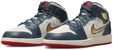 (JR) Air Jordan 1 Mid SE 'Take Flight' Zapatillas FN1353-400 Lookbook (JR) Air Jordan 1 Mid SE 'Take Flight' Zapatillas FN1353-400