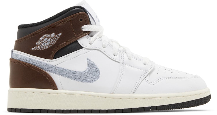 (Youth) Air Jordan 1 Mid SE 'White Blue Grey' FQ8162-142 Buy (Youth) Air Jordan 1 Mid SE 'White Blue Grey' FQ8162-142