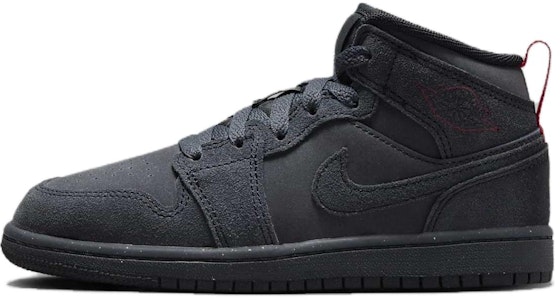(JR) Air Jordan 1 Mid SE Craft 'Humo Oscuro Rojo'. FQ7754-001 Buy (JR) Air Jordan 1 Mid SE Craft 'Humo Oscuro Rojo'. FQ7754-001