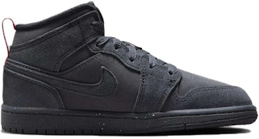 (JR) Air Jordan 1 Mid SE Craft '暗烟红' FQ7754-001 Order (JR) Air Jordan 1 Mid SE Craft '暗烟红' FQ7754-001