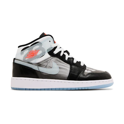 (Youth) Jordan 1 Mid SS 'X-Ray'