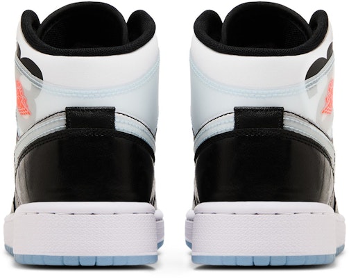 (Youth) Air Jordan 1 Mid SS 'X-Ray' HF3210-001 Details for (Youth) Air Jordan 1 Mid SS 'X-Ray' HF3210-001