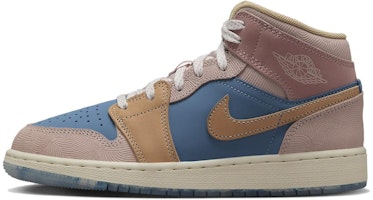 (Youth) Air Jordan 1 Mid SS 'Zen' FN7452-400 (Youth) Air Jordan 1 Mid SS 'Zen' FN7452-400