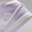 Cheap (JR) Air Jordan 1 Mid 紫雾/淡紫/白色 DQ8423-502