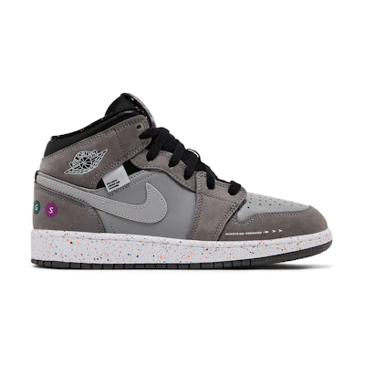 (Youth) Jordan 1 Mid Wings 'NYC Subway'