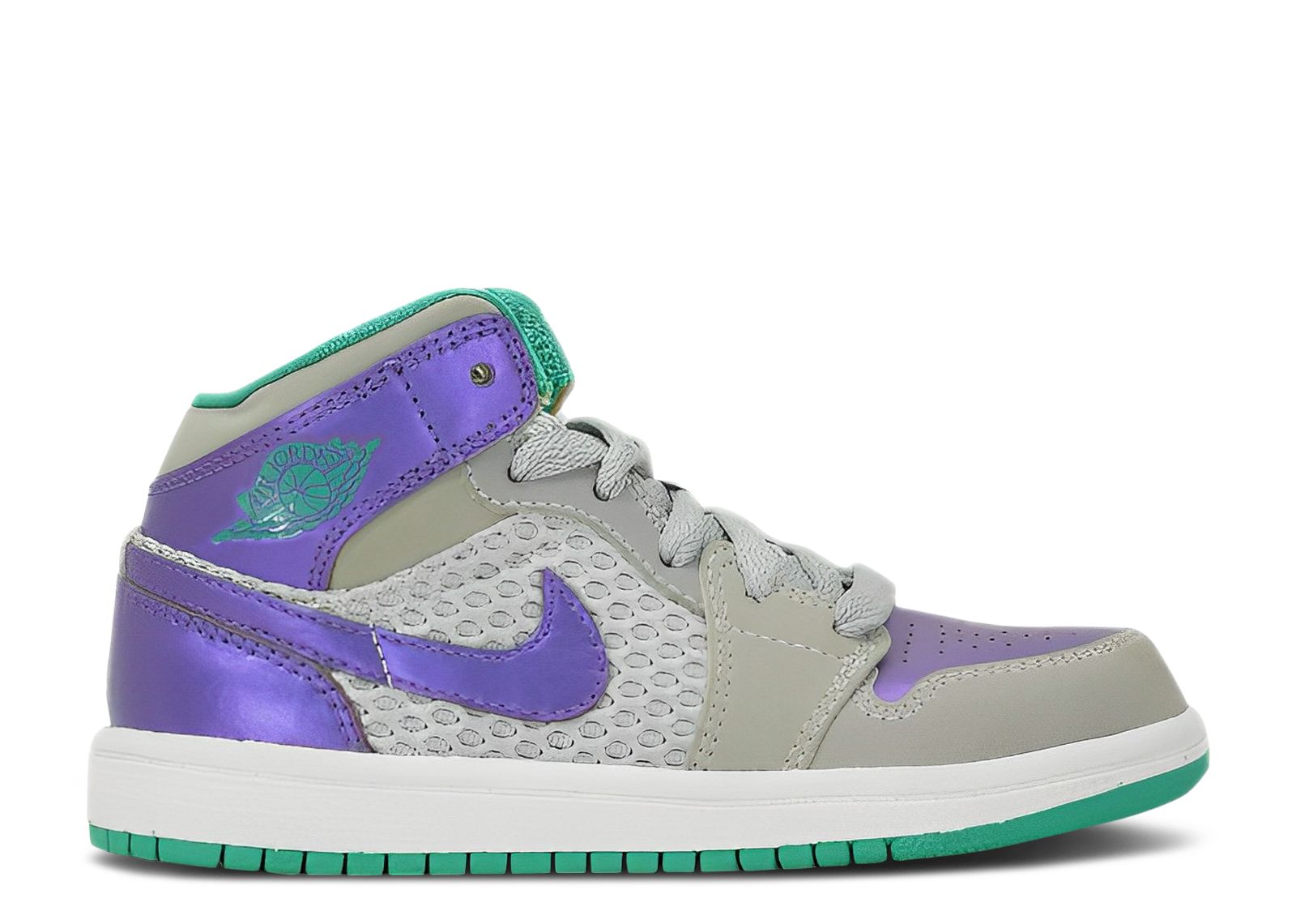 (Youth) Air Jordan 1 Phat 'Wolf Grey Ultraviolet' 364782-016