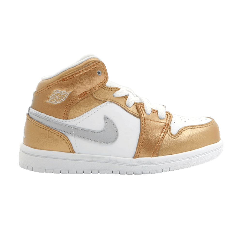 (Youth) Air Jordan 1 Premium &#x27;Metallic Gold&#x27; 322677-711