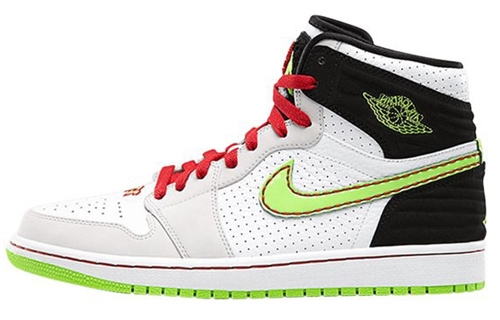 Buy (JR) 에어 조던 1 레트로 '93 (화이트/일렉트릭 그린) 580515-150