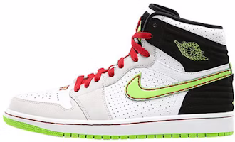 (JR) エアジョーダン1 レトロ '93 GS 白/エレクトリックグリーン 580515-150 Buy (JR) エアジョーダン1 レトロ '93 GS 白/エレクトリックグリーン 580515-150
