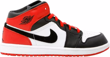 (Youth) Air Jordan 1 Retro 'Black Toe' 307384-102 (Youth) Air Jordan 1 Retro 'Black Toe' 307384-102