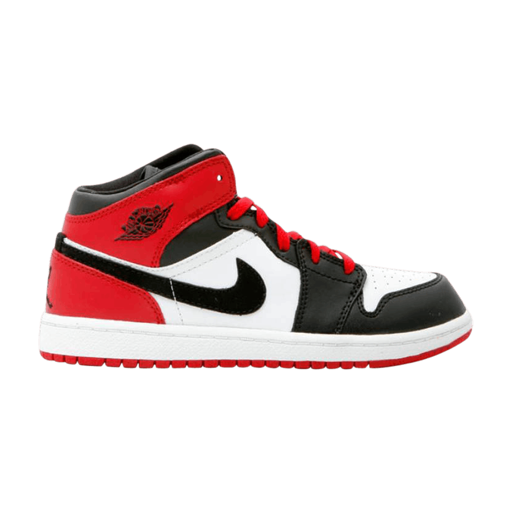 (Youth) Air Jordan 1 Retro 'Black Toe' 307384-102