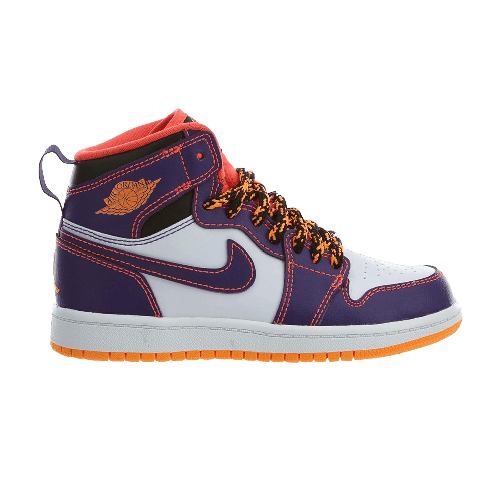(Youth) Air Jordan 1 Retro High 'Purple Crimson' 705303-507