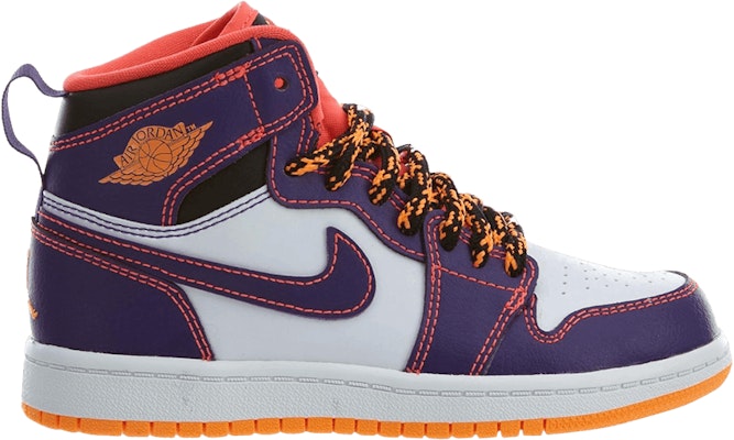 (Youth) Air Jordan 1 Retro High 'Purple Crimson' 705303-507 Buy (Youth) Air Jordan 1 Retro High 'Purple Crimson' 705303-507