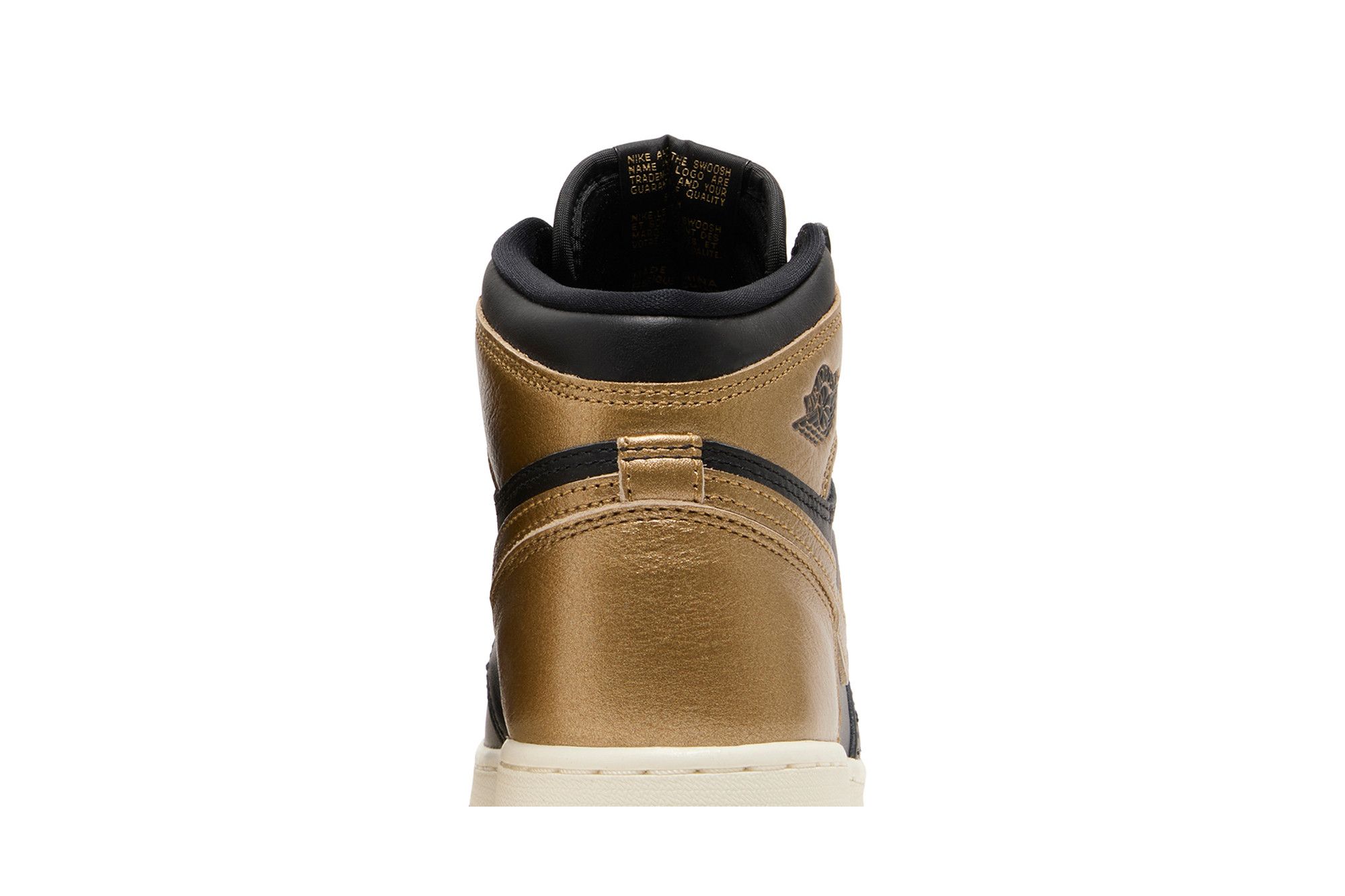 Cheap (JR) Air Jordan 1 Retro High OG ''Nero Oro Metallizzato'' FD1437-071