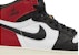 (JR) Air Jordan 1 Retro High OG 'Black Toe Reimagined' Edisi Baru FD1437-106