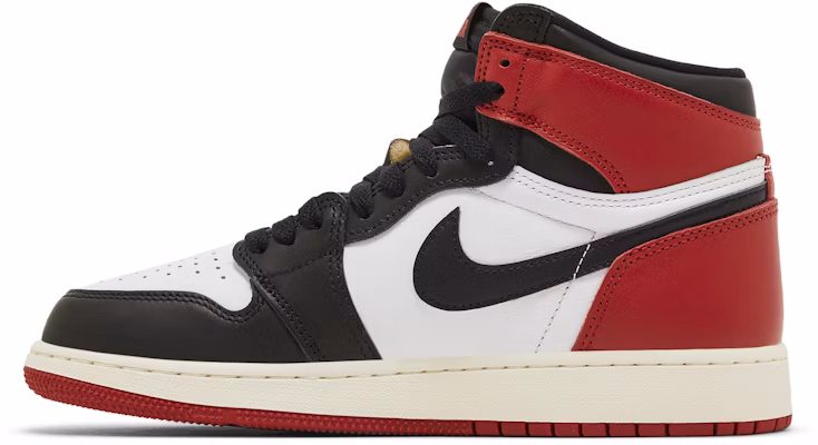 (Youth) Air Jordan 1 Retro High OG 'Black Toe Reimagined' FD1437-106 Lookbook (Youth) Air Jordan 1 Retro High OG 'Black Toe Reimagined' FD1437-106
