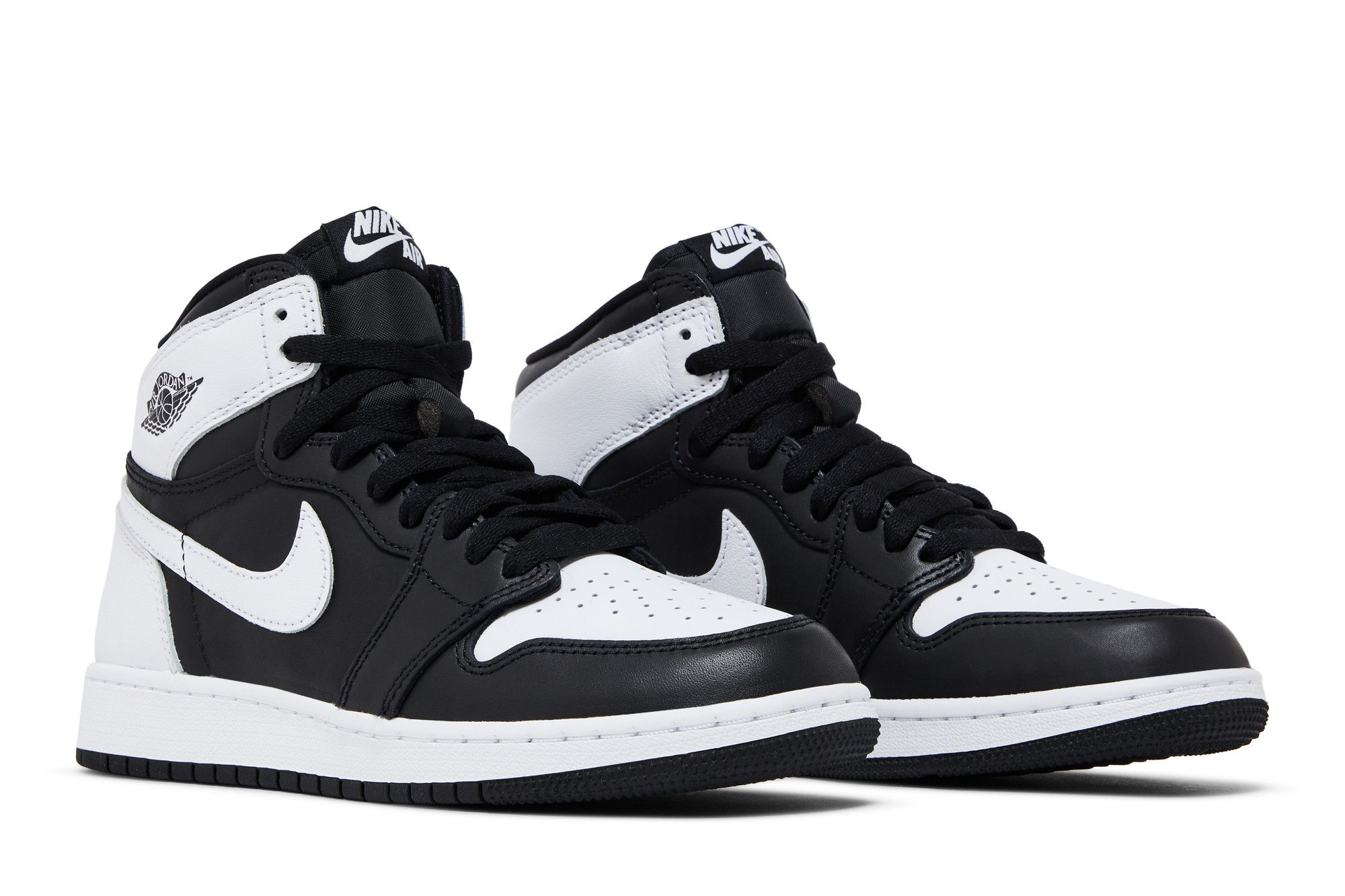 Cheap (JR) Air Jordan 1 Retro High OG ''Noir Blanc 2.0'' FD1437-010