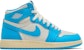 (JR) Air Jordan 1 Retro High OG 'UNC Lost & Found' dalam Bahasa Melayu. FD1437-402
