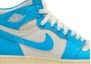 Order (JR) Air Jordan 1 Retro High OG 'UNC Lost & Found' dalam Bahasa Melayu. FD1437-402