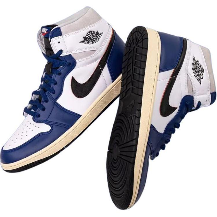 Shop (JR) Air Jordan 1 Retro High OG Rare Air 'Azul Real Profundo' FD1437-100