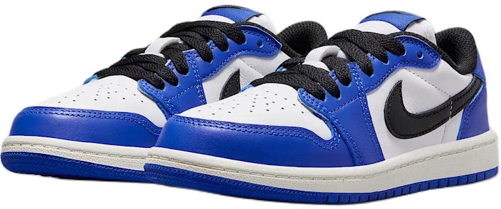 (JR) Air Jordan 1 Retro Low OG 'Game Royal' Azul Real FQ5436-140 Lookbook (JR) Air Jordan 1 Retro Low OG 'Game Royal' Azul Real FQ5436-140