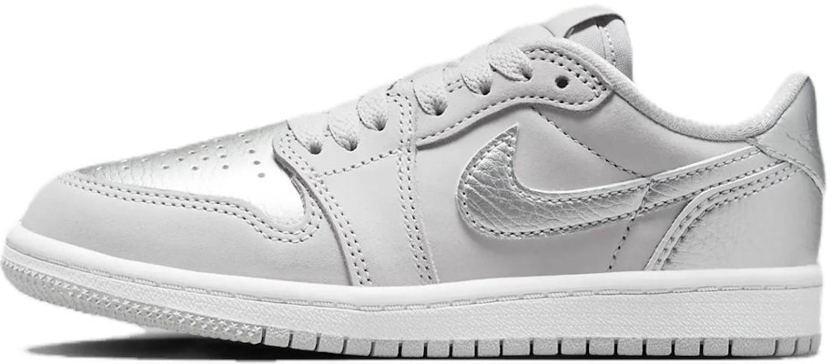 (JR) Air Jordan 1 复古低帮 OG '金属银' FQ5436-002 Buy (JR) Air Jordan 1 复古低帮 OG '金属银' FQ5436-002