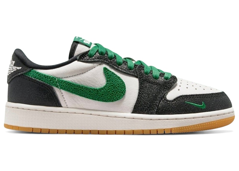(Youth) Jordan 1 Retro Low 'Phantom Pine Green'