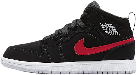 (JR) Air Jordan 1 Retro Mid 'Hitam Universiti Merah' 640734-065 Buy (JR) Air Jordan 1 Retro Mid 'Hitam Universiti Merah' 640734-065
