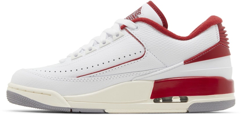 (Youth) Air Jordan 2/3 'White Varsity Red' FD0384-161 Lookbook (Youth) Air Jordan 2/3 'White Varsity Red' FD0384-161