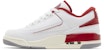 (JR) Air Jordan 2/3 'Putih Merah Varsiti' FD0384-161