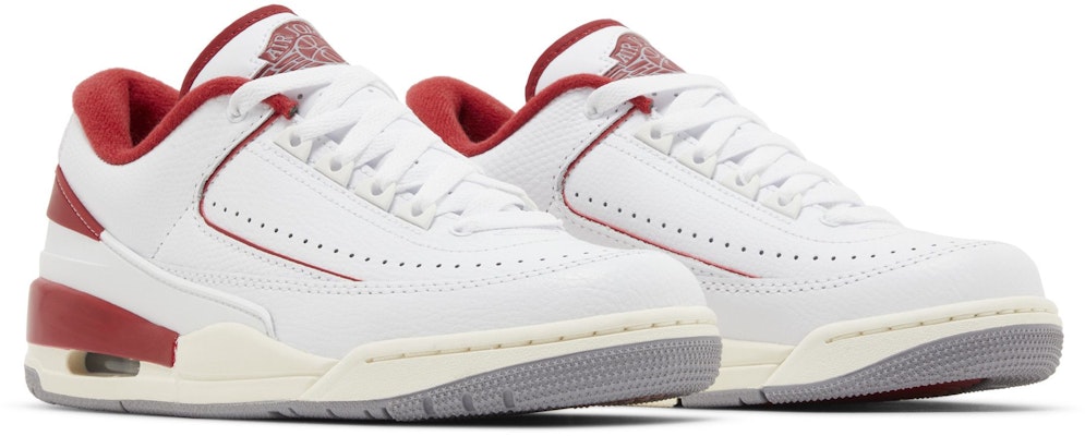 (Youth) Air Jordan 2/3 'White Varsity Red' FD0384-161 Cheap (Youth) Air Jordan 2/3 'White Varsity Red' FD0384-161