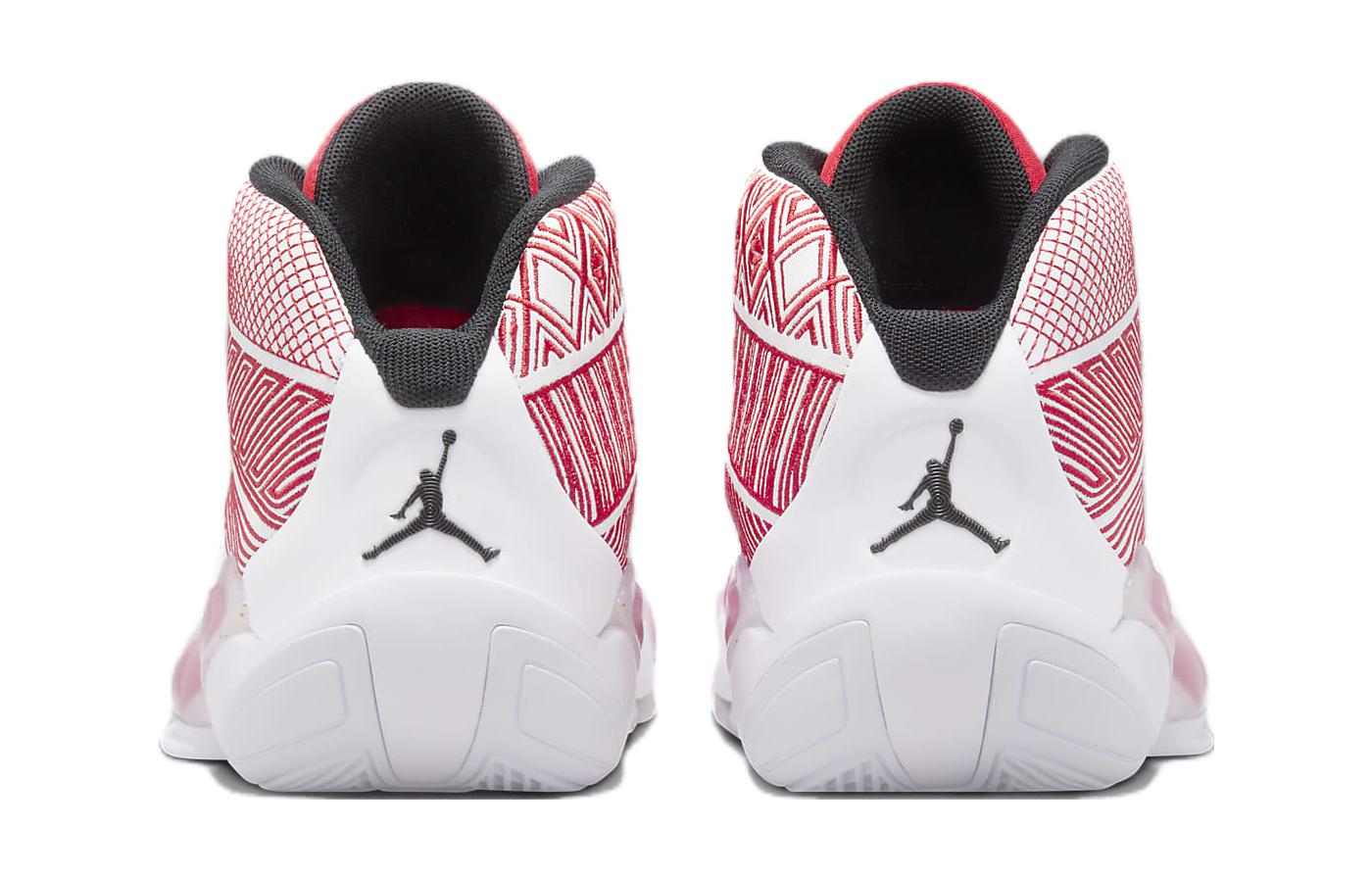 Shop 大童 Jordan Air Jordan 1 休閒舒適百搭 減震耐磨 中幫 兒童跑步鞋 白紅