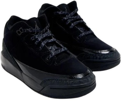 (JR) Air Jordan 3 Retro 2025 'Black Cat' Negro Gato DM0966-001 Lookbook (JR) Air Jordan 3 Retro 2025 'Black Cat' Negro Gato DM0966-001