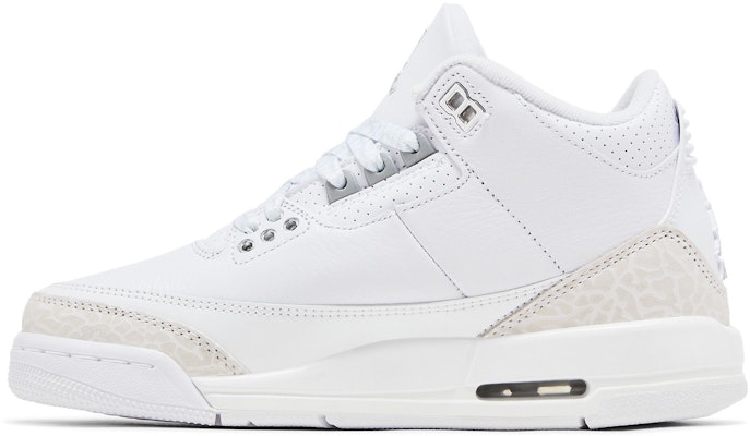 (JR) Air Jordan 3 復刻 2025 '純白金錢' DM0967-111 Lookbook (JR) Air Jordan 3 復刻 2025 '純白金錢' DM0967-111