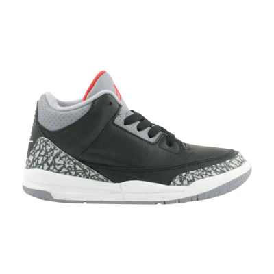 (Youth) Jordan 3 Retro 'Black'