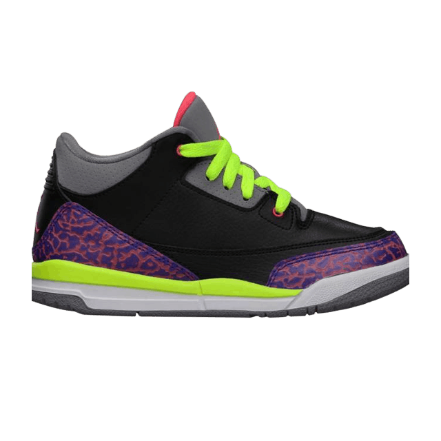 Buy (青少年) Air Jordan 3 復刻版 '黑色' 441141-039