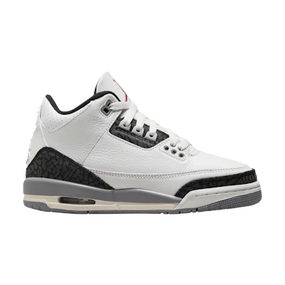 (Youth) Jordan 3 Retro 'Cement Grey'