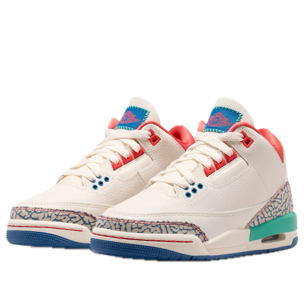 Purchase (JR) Air Jordan 3 复刻版 ''粉笔红 & 赛道红'' IO2076-100